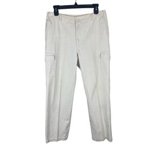 Vintage Gap 90s Cargo Pants Women's 10 Khaki High Rise 100% Cotton '98